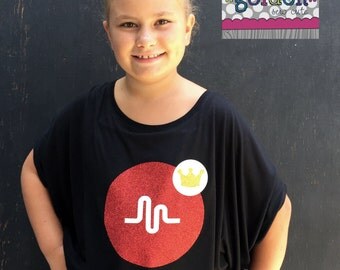 Musical.ly, Musically App, Crown, Bff, Glitter Tee with Name, Shirt