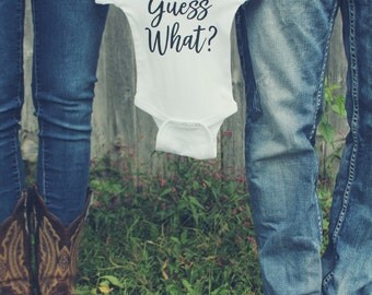 Guess What Baby Pregnancy Announcement | pregnancy announcement, pregnancy reveal, baby announcement, guess what, pregnancy photo, expecting