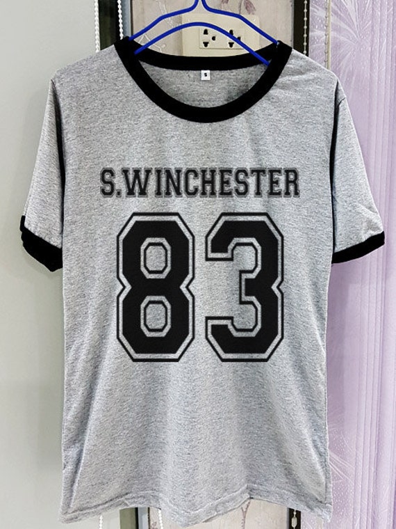 sam winchester purple dog shirt