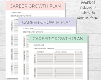 personal goal template