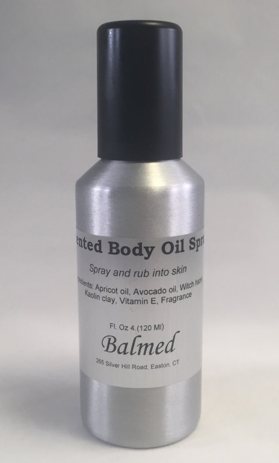 Scented body oil spray spray moisturizer body oil spray by Balmed