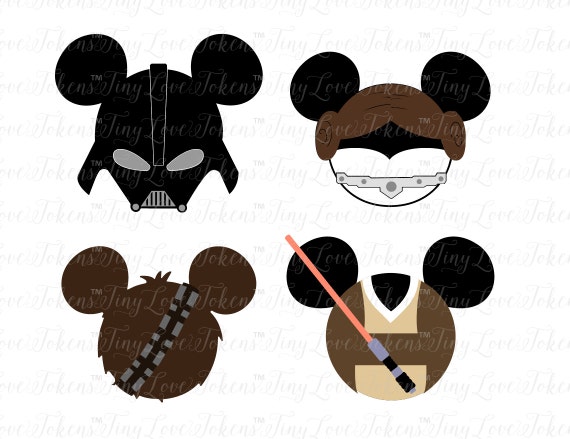 Download Disney Star Wars Bundle SVG Design for Silhouette and ...