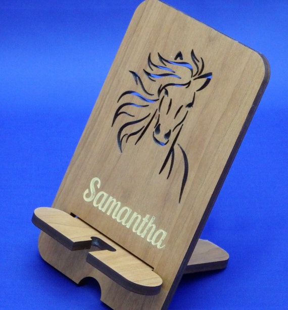 Items similar to Equestrian iPhone stand Horse gift Horse