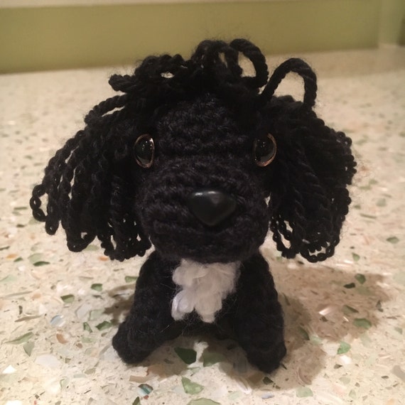 black cocker spaniel plush