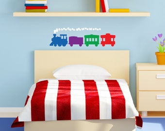 Train Wall Decal Sticker Kid Room Wall Vinyl Decal For Boy Girl Room Decor Train Wall Decal Sticker Kid Room Wall Vinyl Decal For Boy Girl Room Decor