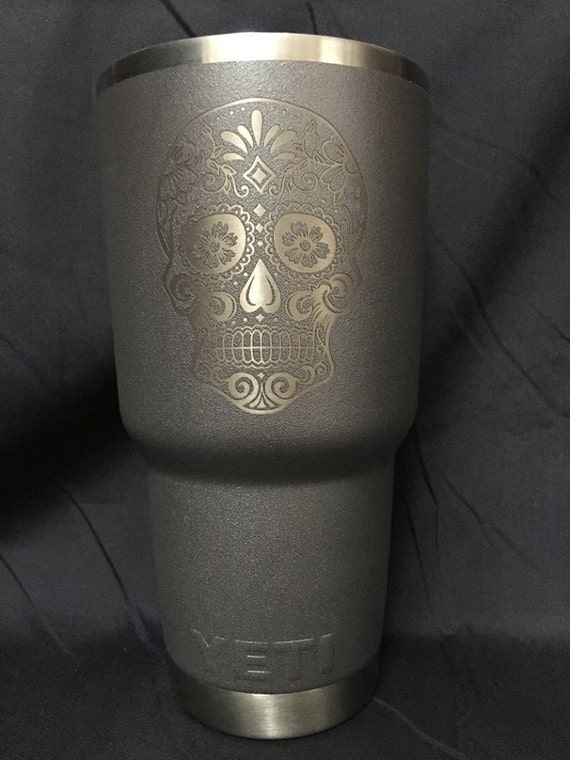 Engraved tumbler engraved yeti etched yeti laser engraved