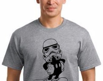 sugar skull stormtrooper shirt