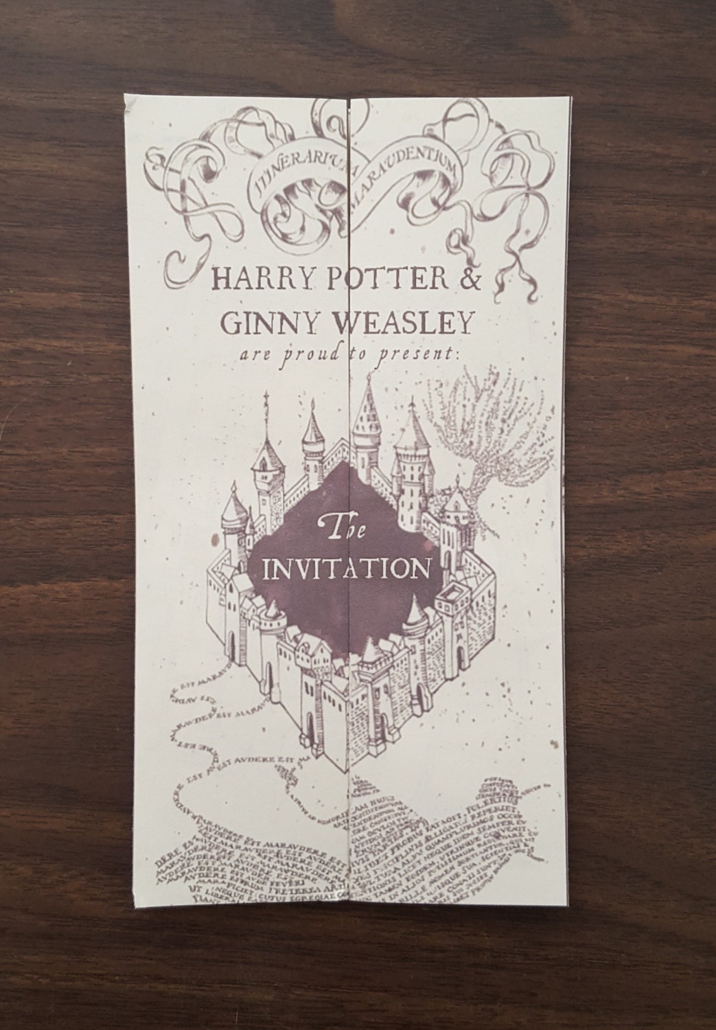 Harry Potter Printable Invitation Templates 2