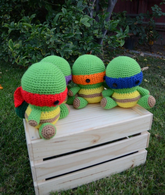 Ninja Turtles Crochet Teenage Mutant Ninja Turtles ninja