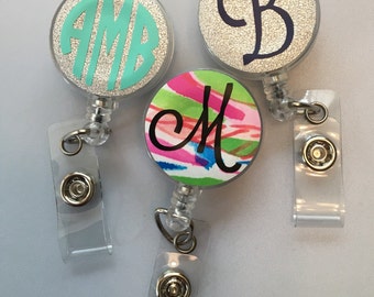 Personalized Retractable Badge Reels-Nurse Accessories-Graduation Gift