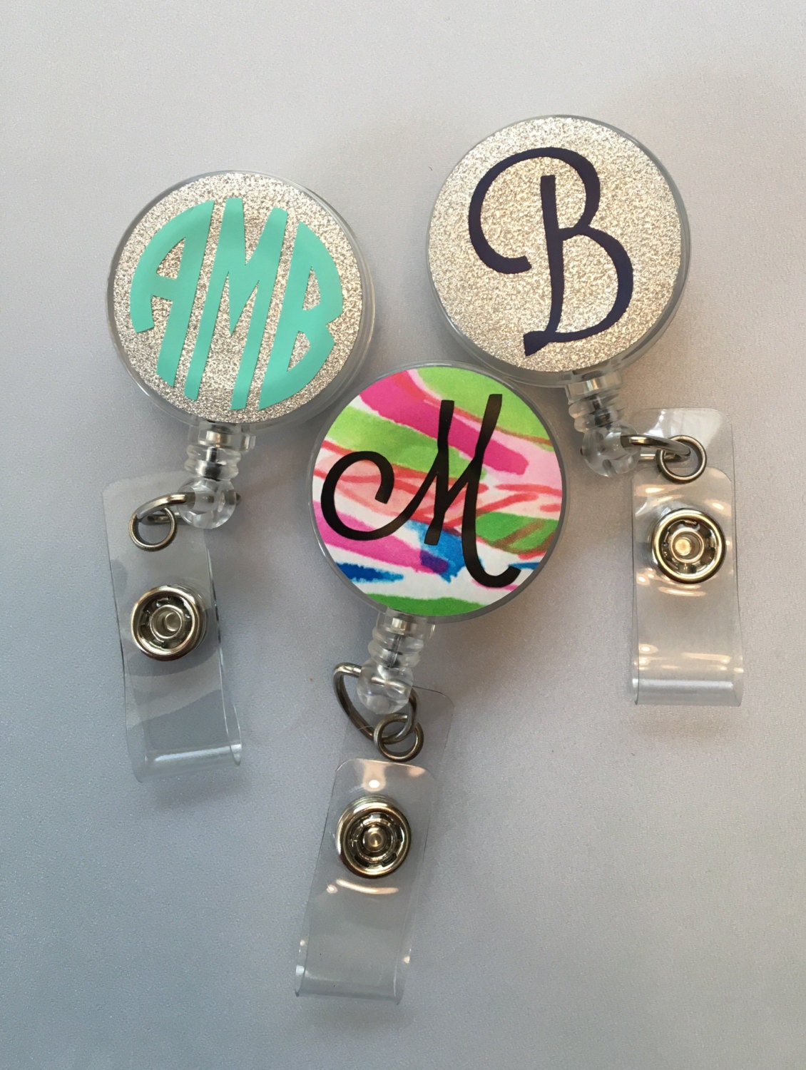 personalized badge reels