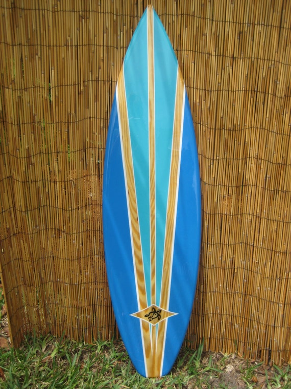 Wooden Decorative Surfboard Wall Hanging Surf Art For A   Il 570xN.1026336604 Dzsz 