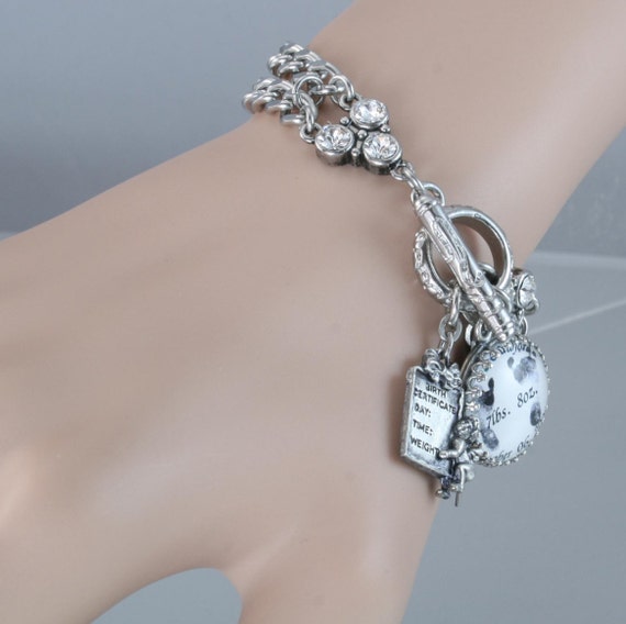 Nana Bracelet Mother Bracelet Nana Jewelry by BlackberryDesigns