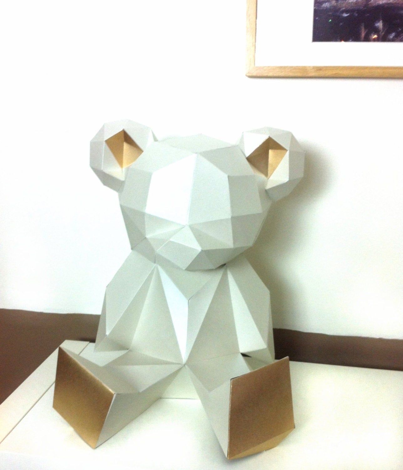 Bigger Better Teddy Bear 3d papercraft. You get PDF digital