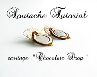 Soutache tutorial - beading tutorial - beading tutorials and patterns - jewelry tutorial - soutache diy - last minute gift