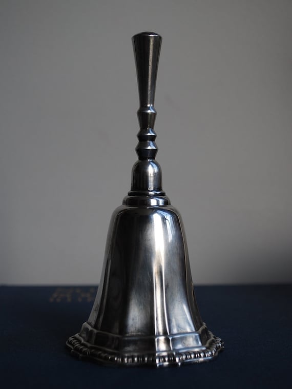 Vintage silver hand bell