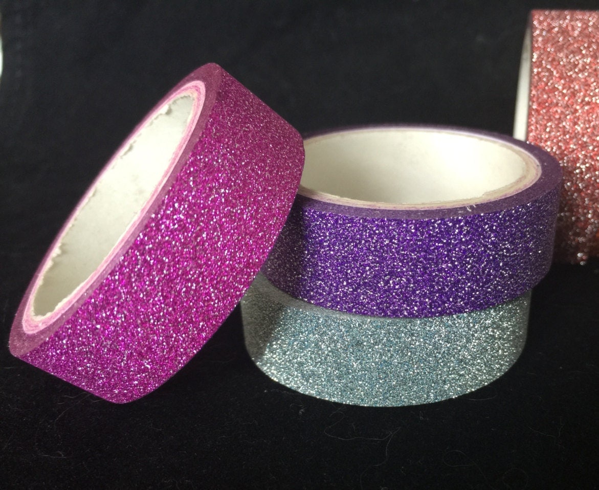 Washi Glitter Tape Sparkle Tape Japanese Scrapbooking 13