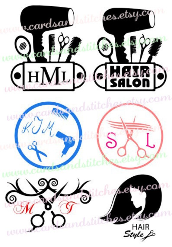 Download Hair Stylist SVG Hair Salon SVG Digital Cutting File