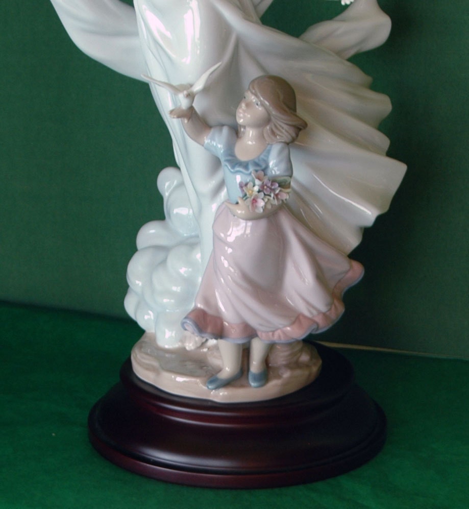 Retired Collector's Very Rare LLADRO GUARDIAN ANGEL