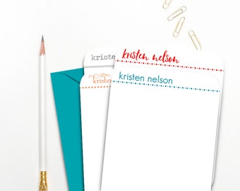 personalized stationary classic flat note cards thank you cards unisex stationery personalized - Personalized Flat Note Cards personalized stationary classic flat note cards thank you cards unisex stationery personalized - Personalized Flat Note Cards