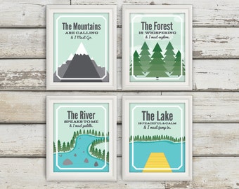 Nursery Decor, Woodland Nursery, Nursery Prints, Nursery Art, Nursery Quote, Nursery Wallart, Woodland Art, Nursery, Woodland Prints