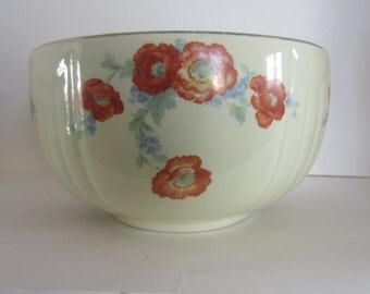 Hall China Orange Poppy Bowl