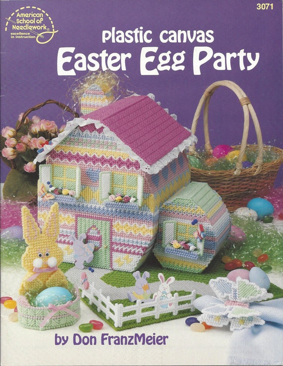 Plastic Canvas Pattern Easter Egg Party American School Of