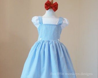 Dorothy of Oz Dress - Dorothy Dress - Dorothy of Oz Costume - Oz - Dorothy of Oz - Dorothy Costume