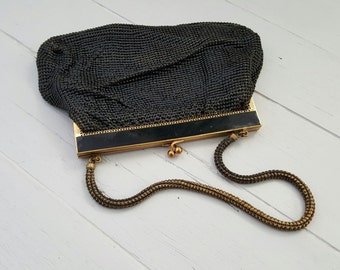 oroton black clutch