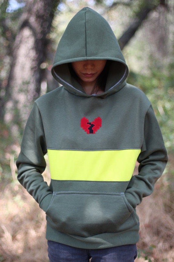 Undertale caractère Cosplay Costume Chara pull à capuche veste