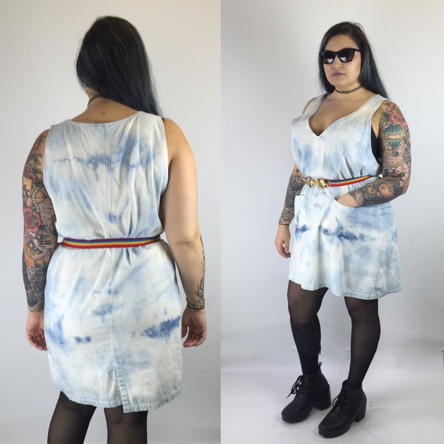 Denim jumper dress plus size Denim jumper dress plus size