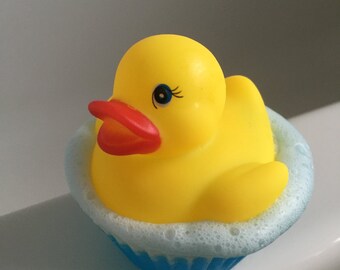 Floating rubber ducky soap - Duck soap - Kids soap - Party Favors - Kids party gift - Handmade children novelty soap - Bath time - Fun soap