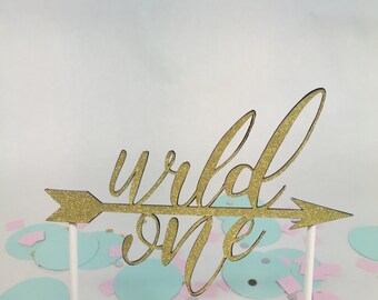 Wild one cake topper, first birthday cake topper,1st birthday cake topper,boys first birthday,girls first birthday,first birthday decoration