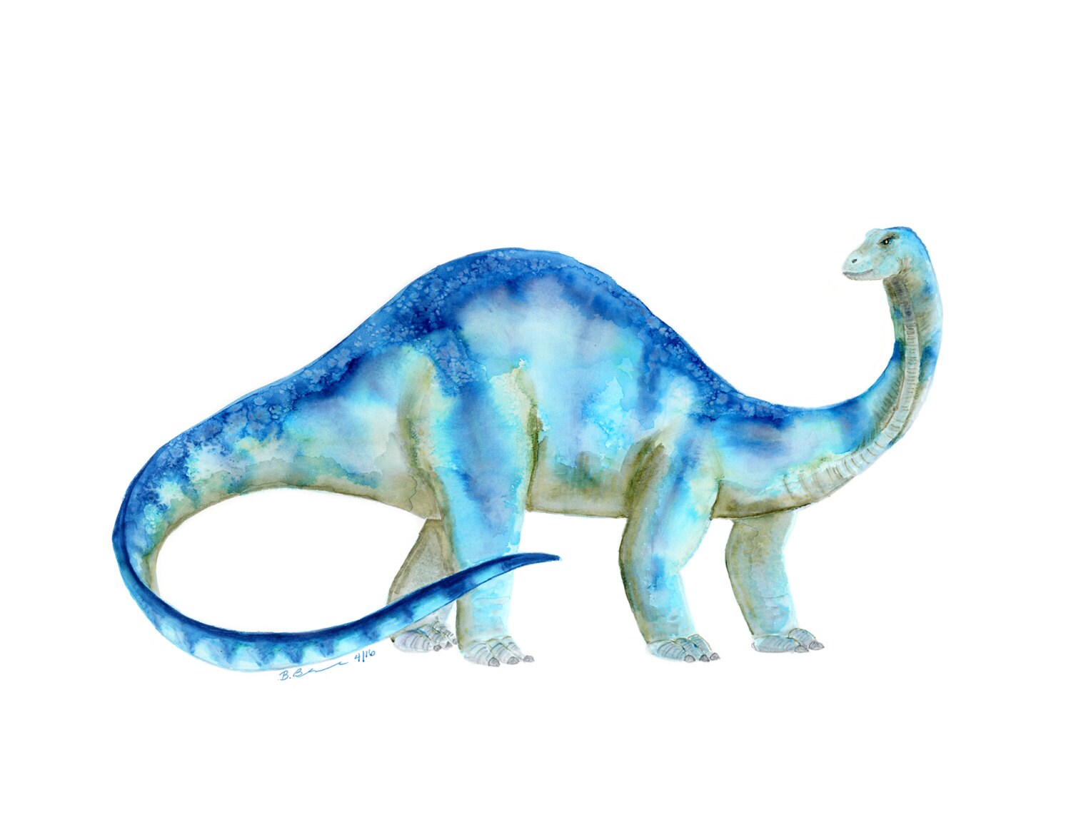 water brontosaurus