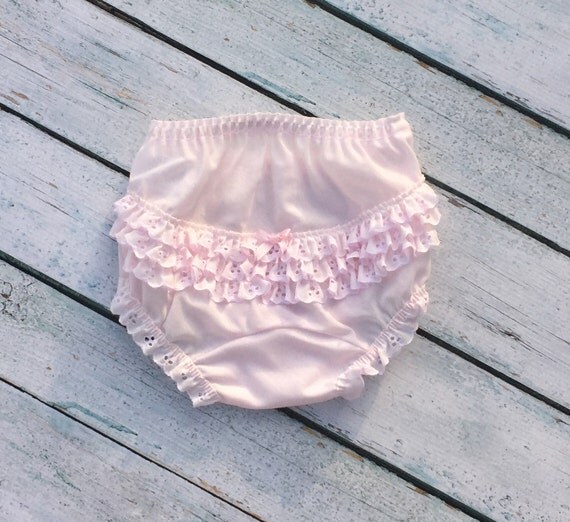 Pink Diaper Cover Ruffled Panty Ruffles Pink Rhumba Diaper