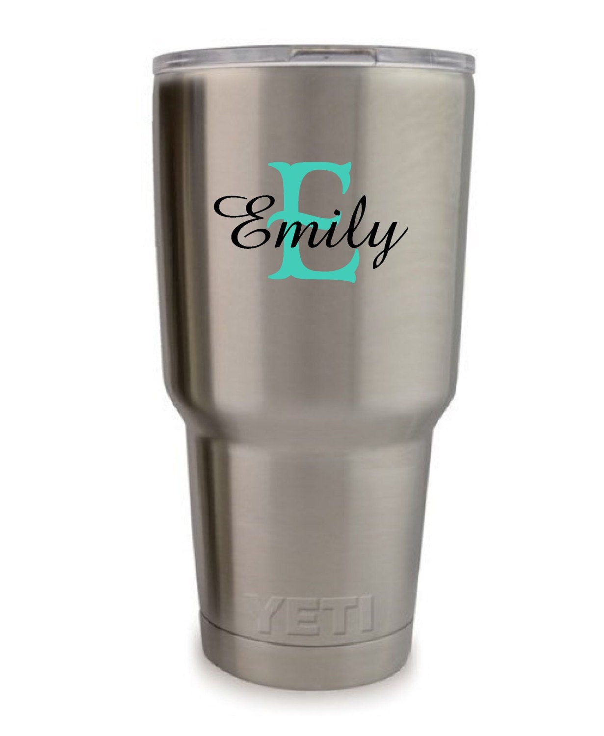 Tumbler Name and Initial Name and Initial for Thermal
