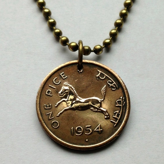1951 1953 O 1954 India Republic 1 Pice Coin By CoinedJEWELRY 1951-1953-o-1954-india-republic-1-pice-coin-by-coinedjewelry