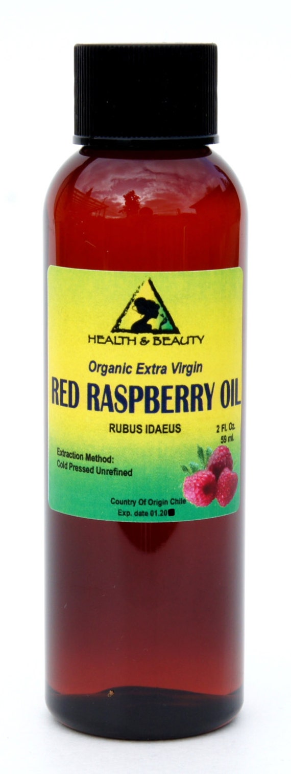 2 oz RED RASPBERRY Seed Oil UNREFINED Organic by HBOilsCenter