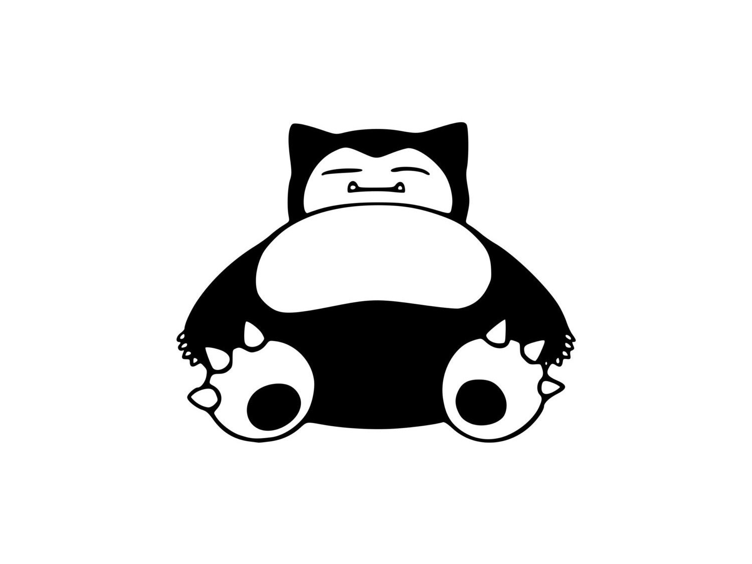 Download Snorlax Pokemon SVG File! from ClaireBsCaboodles on Etsy ...