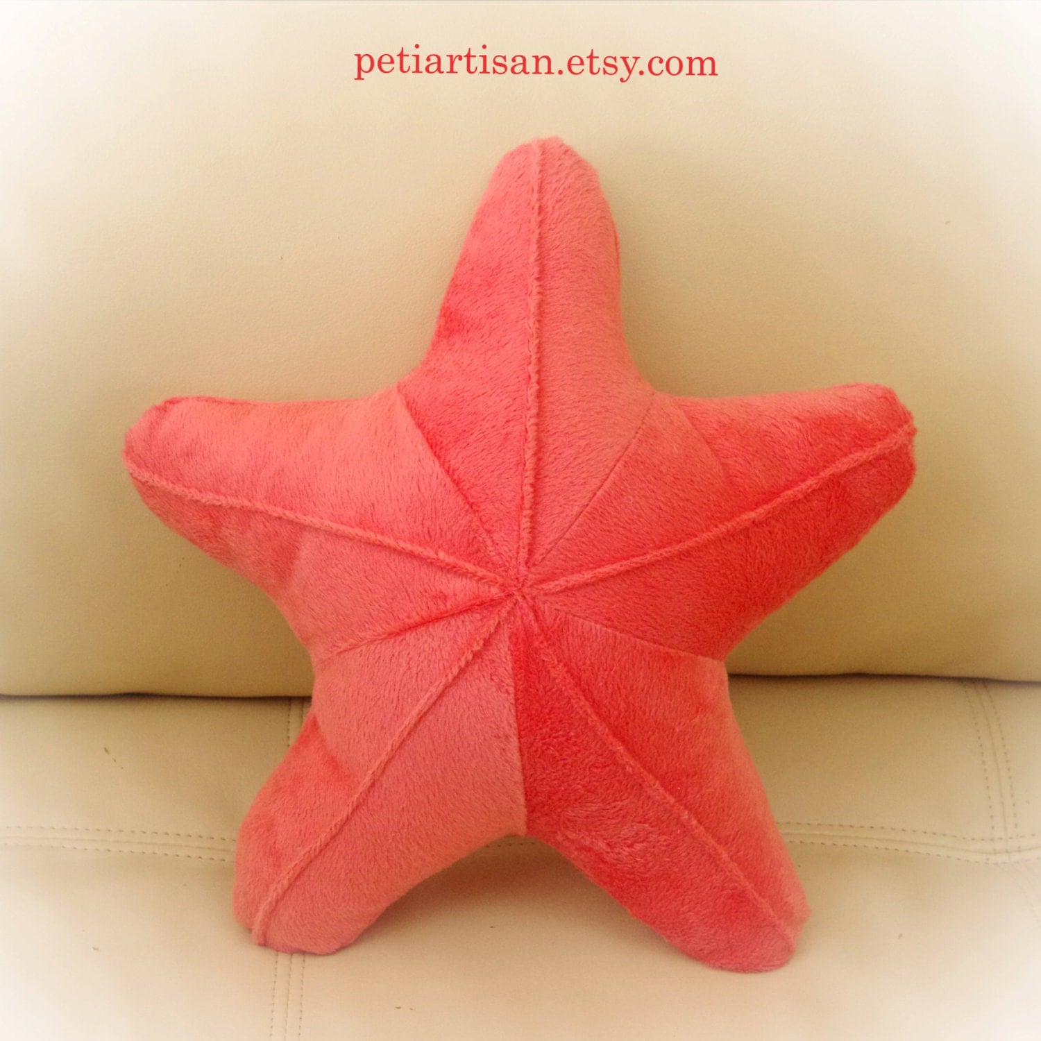 Starfish Shaped Pillow Toy Pillow 3D Pillow Nautical Decor