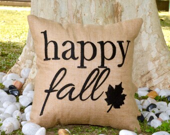 30%OFF Thanksgiving Happy Fall Pillow Cushion Christmas Fall Decor Thanksgiving decor,gift Available in All Sizes And Color INSERT INCLUDED