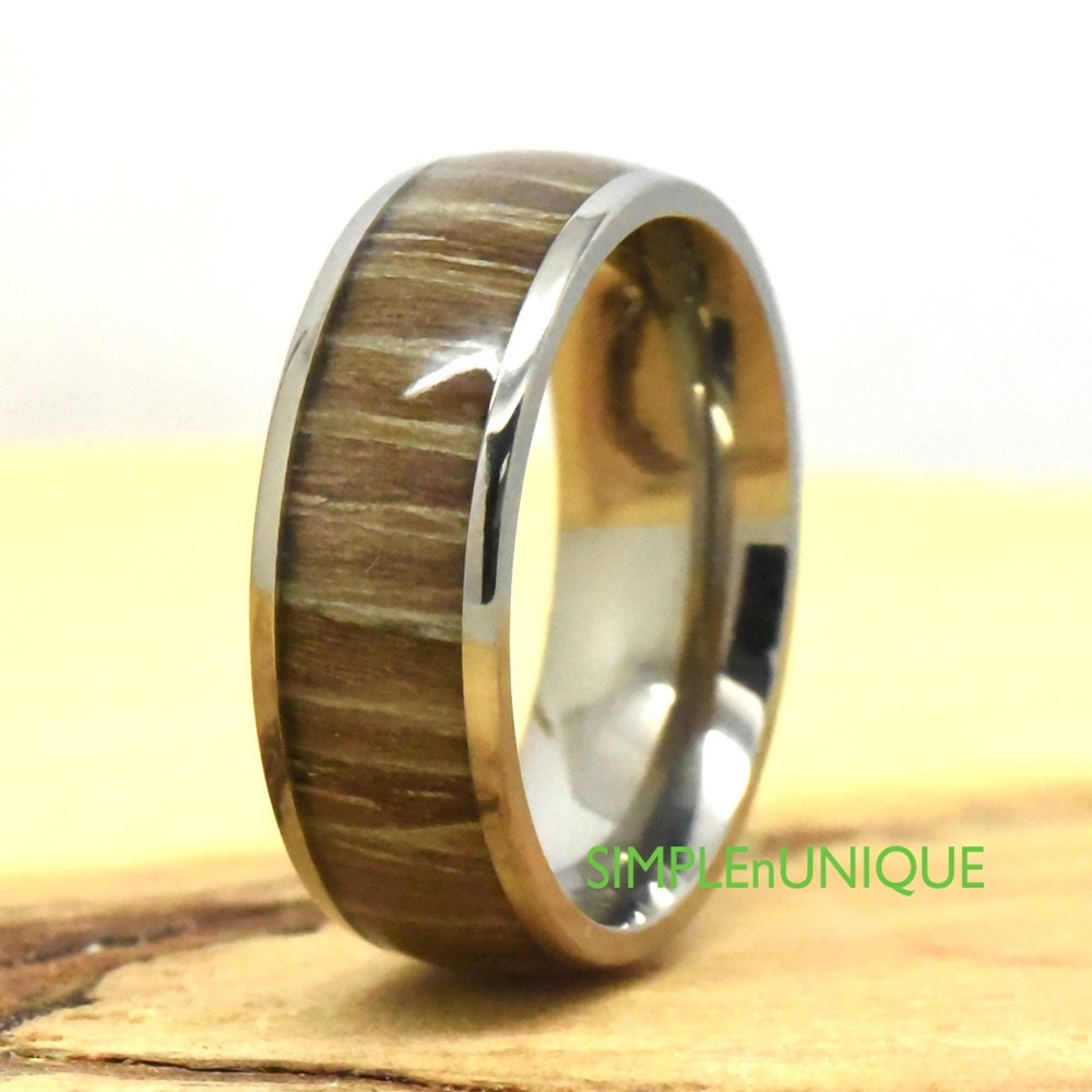 Mens Wooden Ring Wood Engagement Ring Titanium Wedding Band   Il Fullxfull.1071015844 Fi3i 