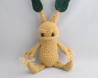 Screaming Baby Plant Buddy Amigurumi/ Soft Toy/ Plushie/Novelty Gift/ Room Decoration
