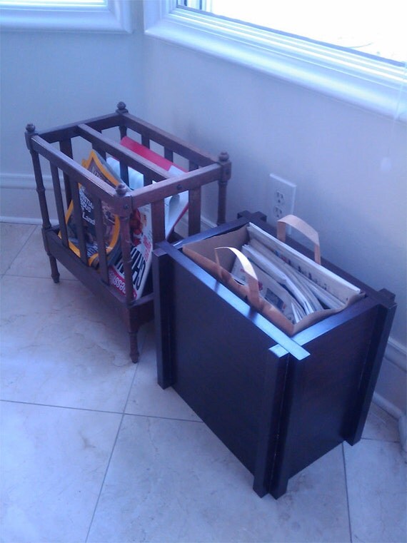 Eco Grocery Paper Bag Holder by Way Basics by WayBasics on Etsy