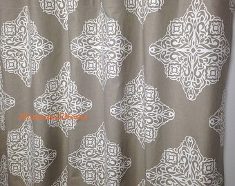 Custom fabric shower curtain Stall 54 x 78 72 x 84 108 Extra