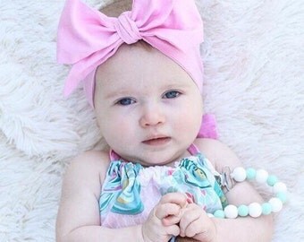 Baby head wraps, baby head wrap, baby headwrap, turbans for tots, head wraps for babies, luluandmila, big baby bows, ballerina pink headwrap