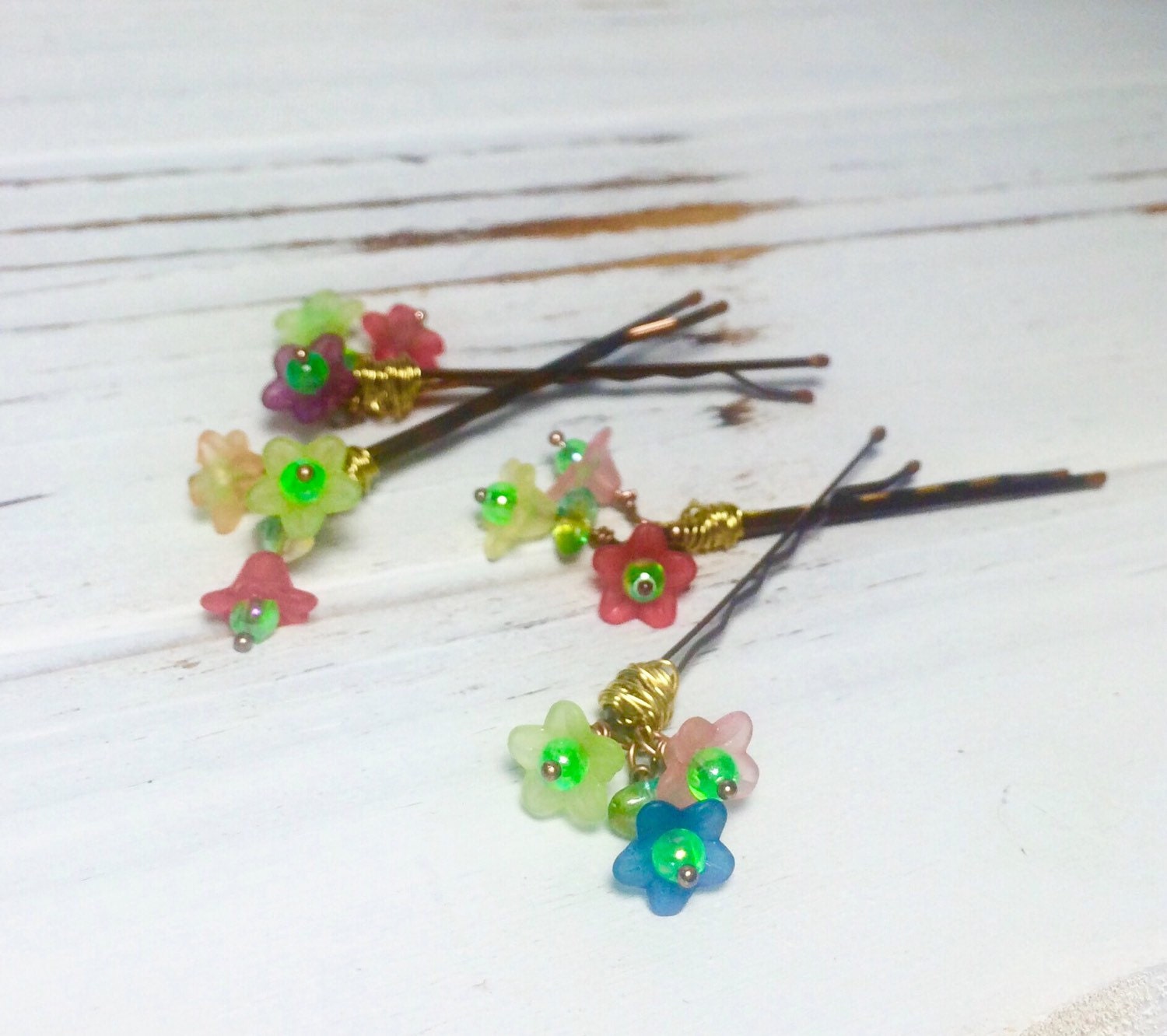 Flower hair clips for girls hair accessories for kids