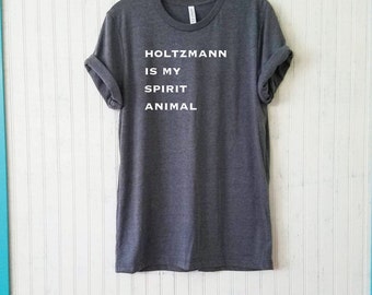 Holtzmann is My Spirit Animal Unisex Shirt, 2 Colors Available!, Ghostbusters Jillian Holtzmann Men's Women's Fan Shirt