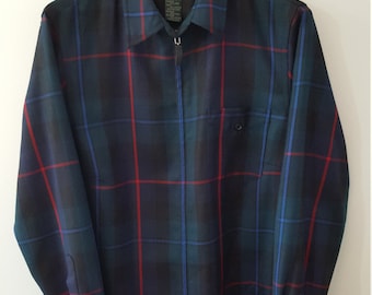 Ralph Lauren Wool Shirt Jacket- Tartan Plaid