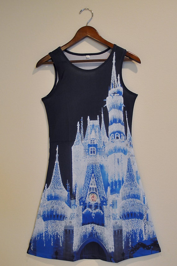 disney castle dress